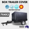 Box Trailer Cover 7x4x2