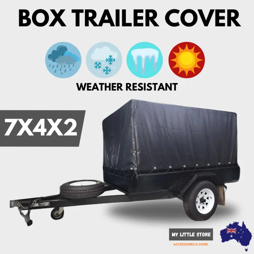 Box Trailer Cover 7x4x2