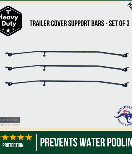 Trailer/UTE Cover Support Bars - 4ft to 6ft - Set of 3