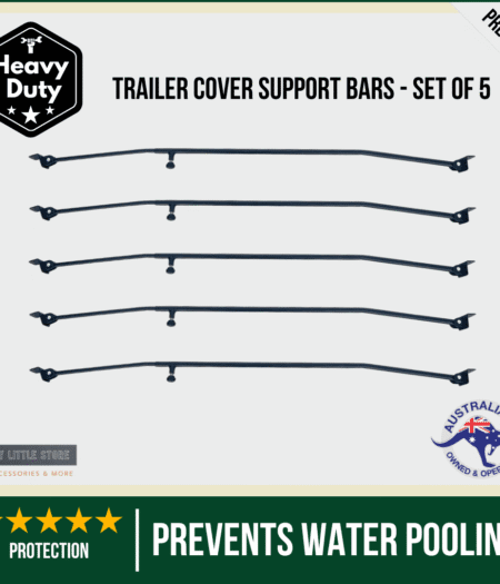 Trailer/UTE Cover Support Bars - 4ft to 6ft - Set of 5