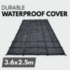 Load Cover for Ute open tray 3.6x2.5m - PVC Waterproof dynamic fold system