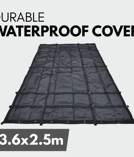 Load Cover for Ute open tray 3.6x2.5m - PVC Waterproof dynamic fold system