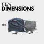 Rugged 7x5x3 Canopy Trailer Cover + Support Bar Structure - Premium Bundle - Image 2