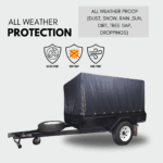 Heavy-Duty 8x5x3 Box Trailer Cover – Waterproof - Image 8