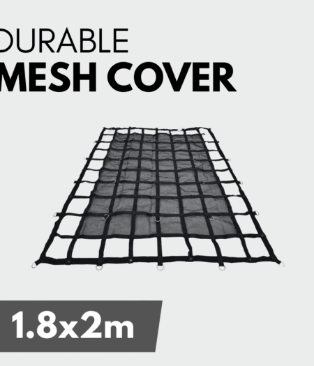 Load cover cargo net/mesh binder 1.8x2.0m for Open Tray Ute Single/Double and Truck