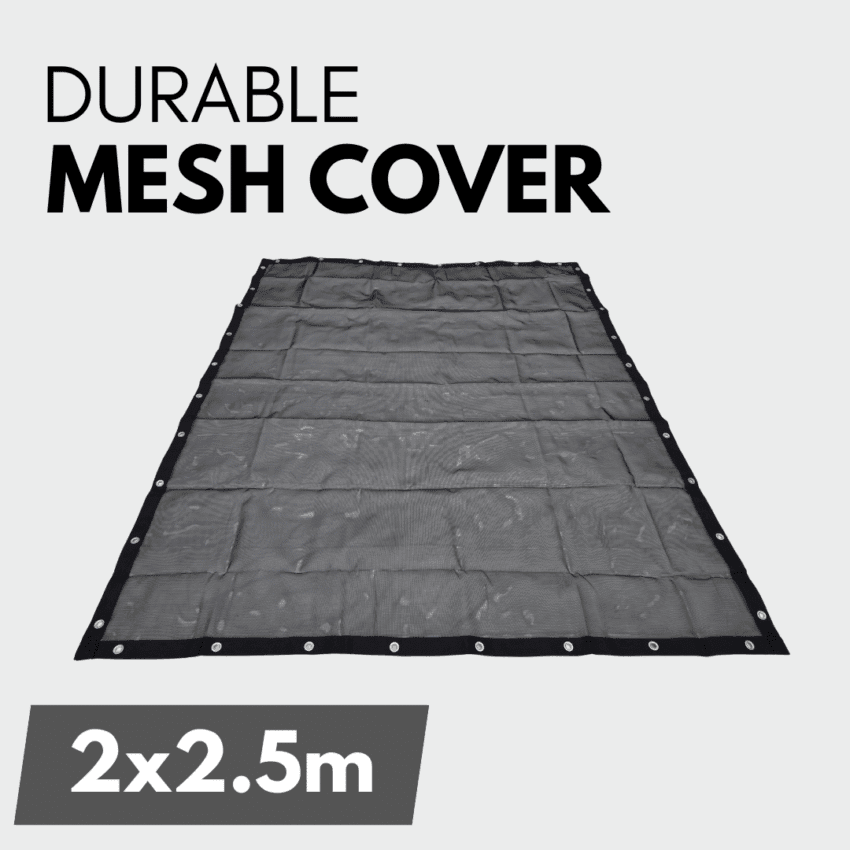 Load cover mesh 2.5x2.0m for Ute & Trailer - Tear/Rip resistant