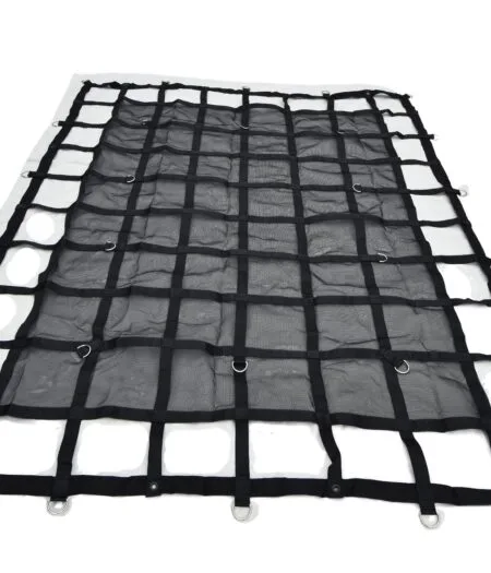 Load cover cargo net/mesh binder 1.8x2.0m for Open Tray Ute Single/Double and Truck