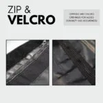 Premium Heavy-Duty Camper Trailer Cover – 2.4m x 1.80m Bed Base | Waterproof and UV Proof - Image 3