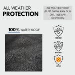 Premium Heavy-Duty Camper Trailer Cover – 2.4m x 1.80m Bed Base | Waterproof and UV Proof - Image 5