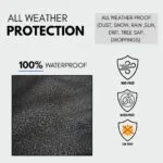 Premium Heavy-Duty Camper Trailer Cover – 2.4m x 1.80m Bed Base | Waterproof and UV Proof - Image 5