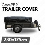 Premium Heavy-Duty Camper Trailer Cover – 2.3m x 1.75m Bed Base | Waterproof and UV Proof
