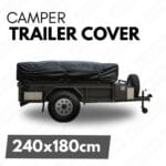 Premium Heavy-Duty Camper Trailer Cover – 2.4m x 1.80m Bed Base | Waterproof and UV Proof