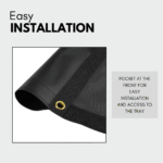 Heavy Duty Dump Truck Tarp Mesh - PVC Pocket Trailer Shade - 7x27 - Image 5