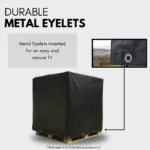 Heavy Duty Waterproof Reusable Pallet Cover - 1.25m x 1.25m x 1.80m - Durable - Image 4