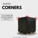 Heavy Duty Waterproof Reusable Pallet Cover - 1.25m x 1.25m x 1.80m - Durable - Image 5