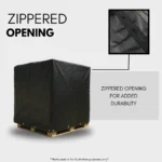 Heavy Duty Waterproof Reusable Pallet Cover - 1.25m x 1.25m x 1.80m - Durable - Image 6