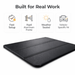 Heavy-Duty Aluminium Tri-Fold Hard Tonneau Cover — BYD Shark 6 2024+ Dual Cab - Image 4